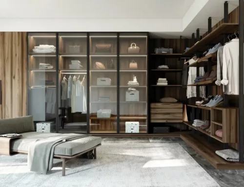 Dressing suite parentale – Aménagement harmonieux Annecy